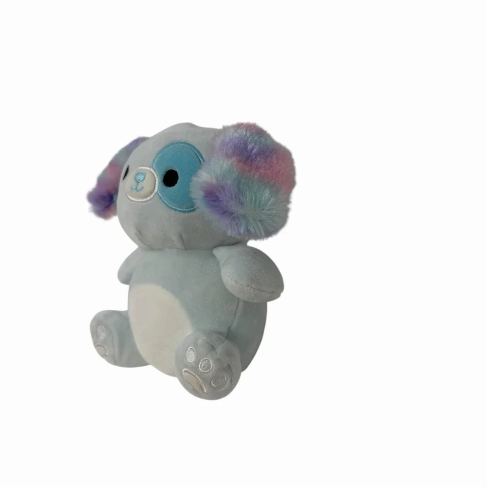 Squishmallows Kellytoy Demir Pastel Blue Rainbow‎ Dog 7